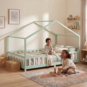 Kinderbed Treviolo huisbed [en.casa]