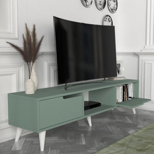 Meuble TV Kullila 160 x 35 x 40 cm [en.casa]