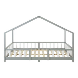 Kinderbed Treviolo huisbed [en.casa]