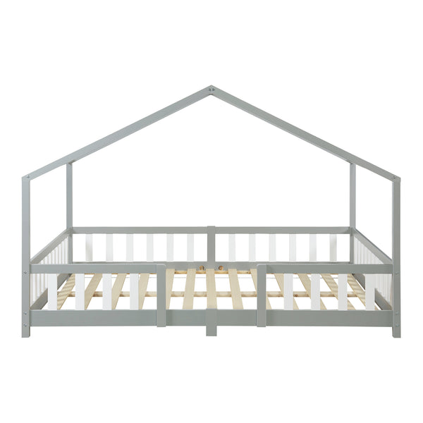 Kinderbed Treviolo huisbed [en.casa]