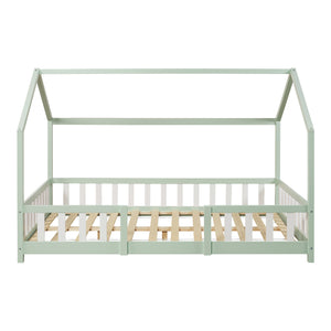 Kinderbed Sisimiut met uitvalbeveiliging en bedbodem [en.casa]