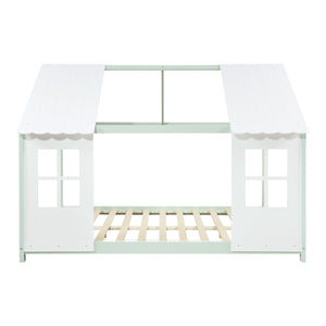 Kinderbed Tostedt huisbed grenen [en.casa]