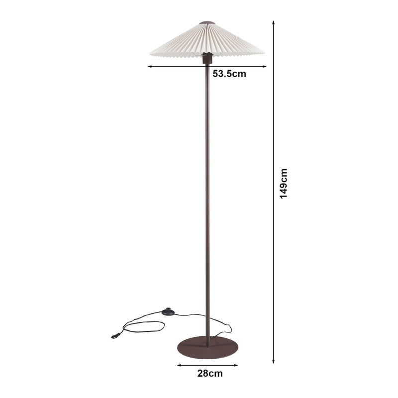 Croquis coté Lampadaire Appledore lux.pro
