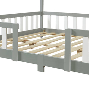 Kinderbed Treviolo huisbed [en.casa]