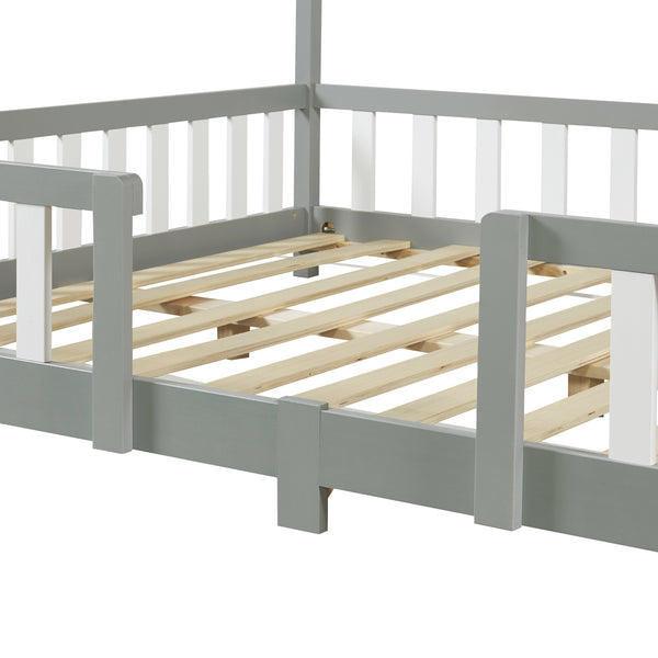 Kinderbed Treviolo huisbed [en.casa]