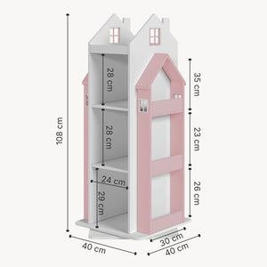 Kinderkast Vipsali 108x40x40 cm [en.casa]