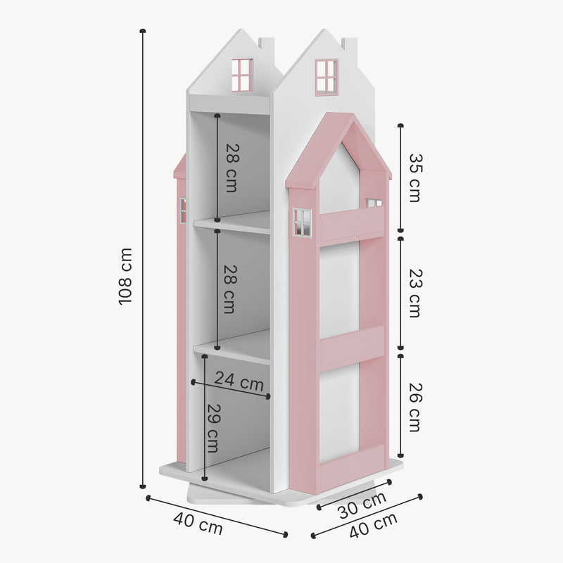 Maatschets Kinderkast Vipsali 108x40x40 cm [en.casa]