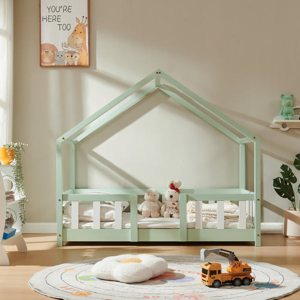 Kinderbed Treviolo huisbed [en.casa]