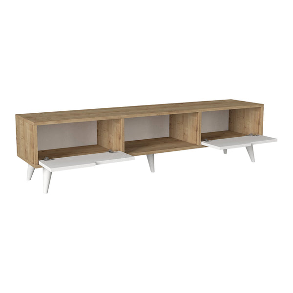Meuble TV Kullila 160 x 35 x 40 cm [en.casa]