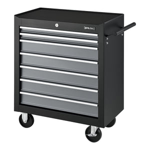 Chariot d'Atelier pour Outils Noir Argenté [pro.tec]
