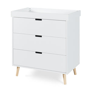Wickelcommode Sallinrar met afneembare verschoningsmat [en.casa]