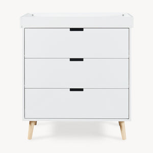 Wickelcommode Sallinrar met afneembare verschoningsmat [en.casa]