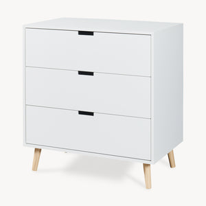 Wickelcommode Sallinrar met afneembare verschoningsmat [en.casa]