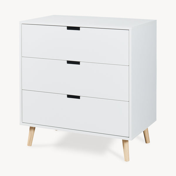 Wickelcommode Sallinrar met afneembare verschoningsmat [en.casa]