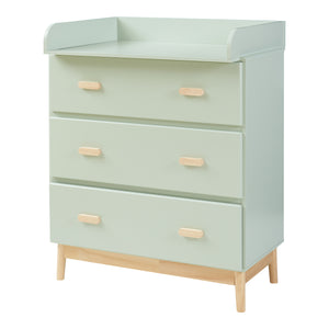 Luiercommode Sarievn met verschoonunit 100x80x53 cm [en.casa]