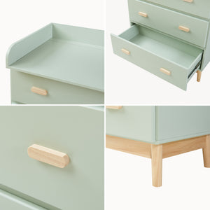 Luiercommode Sarievn met verschoonunit 100x80x53 cm [en.casa]