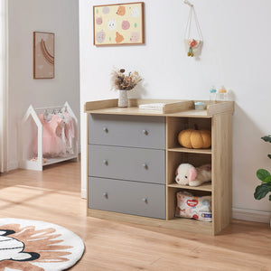 Commode à langer Beldinupp 93 x 110 x 55 cm [en.casa]