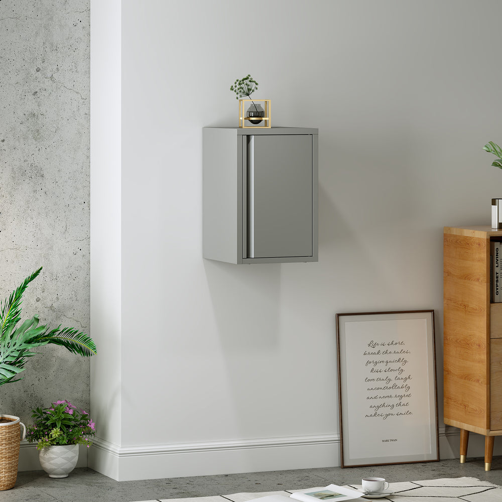 Armoire murale Burlöv 50 x 33 x 35 cm acier [en.casa]