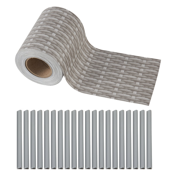 Bande de brise-vue Jesteburg PVC 35 m x 19 cm 6,65 m² [en.casa]
