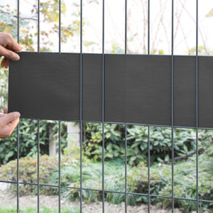 [en.casa] Privacyfolie voor hek tuinscherm vlechtband 140 m - 4 varianten