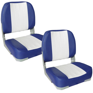 [pro.tec] 2x Sièges Pilot Chaise de Bateau Assise Pilot Similicuir Plusieurs Couleurs 490 x 400 x 390 mm