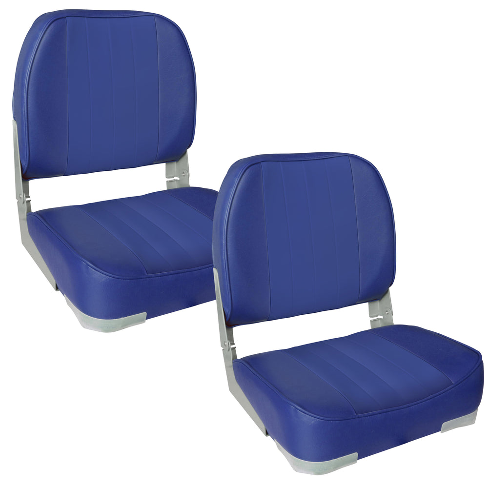 Bootstoel opvouwbaar kunstleer 49x40x39 cm set van 2 - 3 varianten