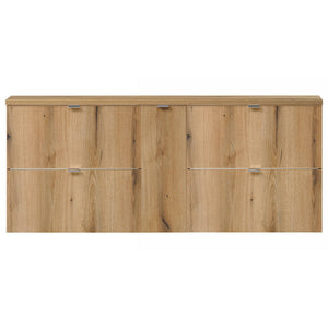 Meuble sous lavabo double NEWPORT 140 x 60 x 40 cm [en.casa] 