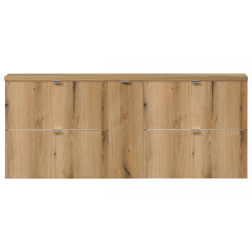 Meuble sous lavabo double NEWPORT 140 x 60 x 40 cm [en.casa] 