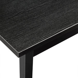 [en.casa] Table à manger 140cm x 60cm x 75cm + Chaises 96 cm x 43cm