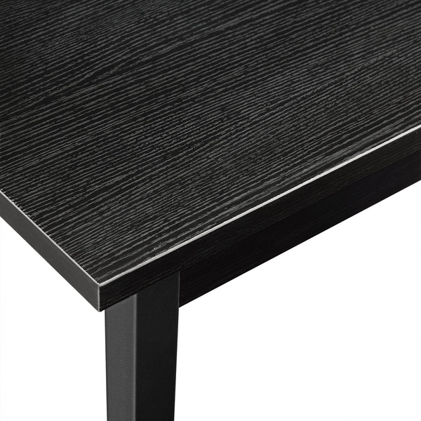 [en.casa] Table à manger 140cm x 60cm x 75cm + Chaises 96 cm x 43cm