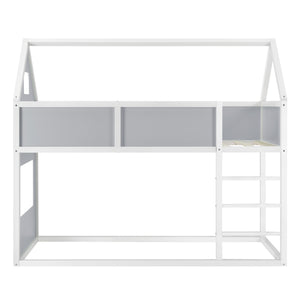 Lit Mezzanine Maison Quedlinburg 200 x 90 cm [en.casa]