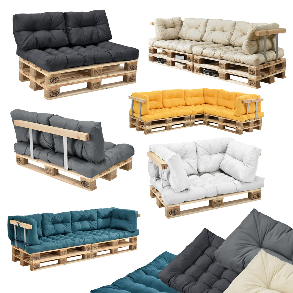 Palettenkussen Comfy in versch. kleuren en.casa - premiumXL