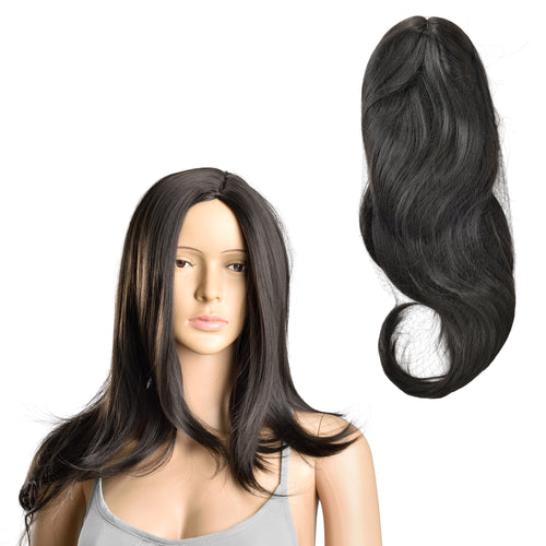 [in.tec]® Pruik - Synthetisch haar - kunst haar - verschillende kleuren