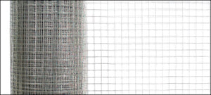 Grillage métallique en acier galvanisé 100 cm x 25 m gris [pro.tec]