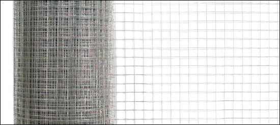 Grillage métallique en acier galvanisé 100 cm x 25 m gris [pro.tec]