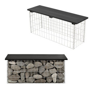 Banc du jardin Gabion Friesland  Couleurs différentes [pro.tec] 